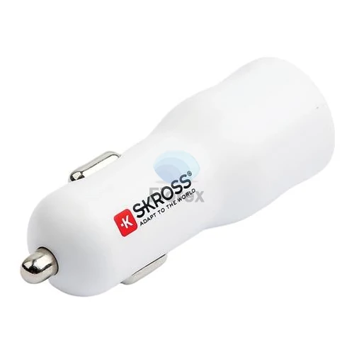 Autós töltő, 1xUSB-A, 1xUSB-C PD, 20W, SKROSS