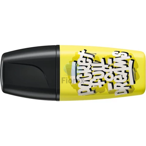 Szövegkiemelő, 2-5 mm, STABILO Boss Mini Snooze One, sárga Szövegkiemelő, 2-5 mm, STABILO Boss Mini Snooze One, sárga