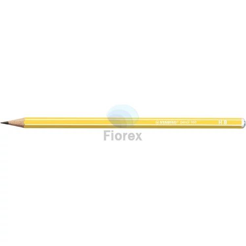 Grafitceruza, HB, hatszögletű, STABILO "Pencil 160", sárga