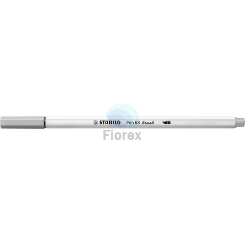 Ecsetirón, STABILO "Pen 68 brush", középszürke