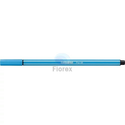Rostirón, 1 mm, STABILO "Pen 68", világoskék