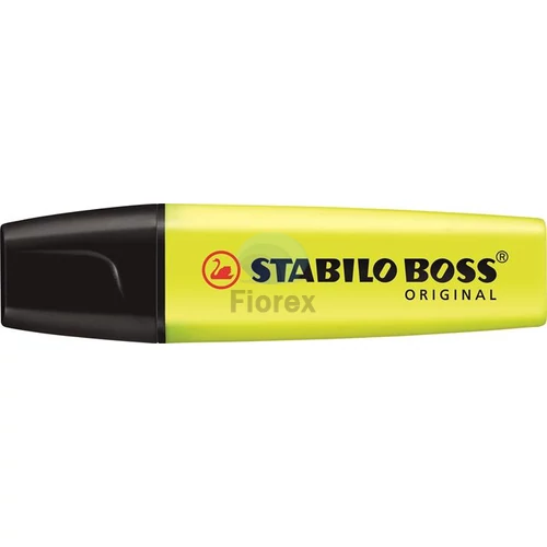 Szövegkiemelő, 2-5 mm, STABILO BOSS original, sárga