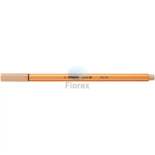 Tűfilc, 0,4 mm, STABILO "Point 88", bőrszín