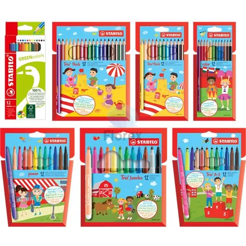 Színező készlet csomag, STABILO - 43 készlet