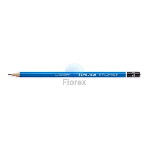 Grafitceruza, 2B, hatszögletű, STAEDTLER "Mars Lumograph 100"