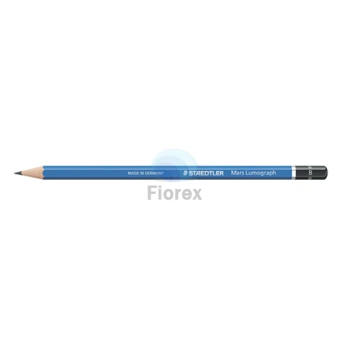 Grafitceruza, B, hatszögletű, STAEDTLER "Mars Lumograph 100"