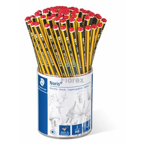 Grafitceruza display, HB, hatszögletű, STAEDTLER "Noris" - 72db