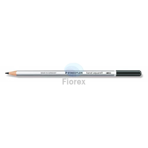 Akvarell ceruza, hatszögletű, STAEDTLER "Karat® aquarell 125", fekete