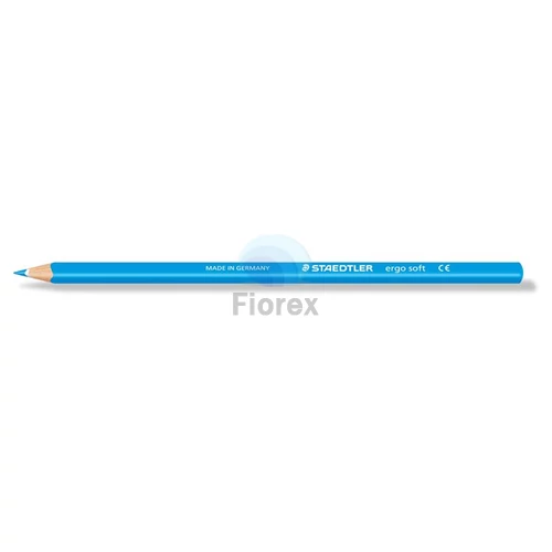 Színes ceruza, háromszögletű, STAEDTLER "Ergo Soft 157", világoskék