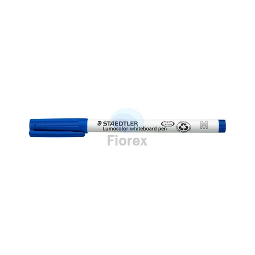 Táblamarker, 1 mm, M, kúpos, STAEDTLER "Lumocolor 301", kék