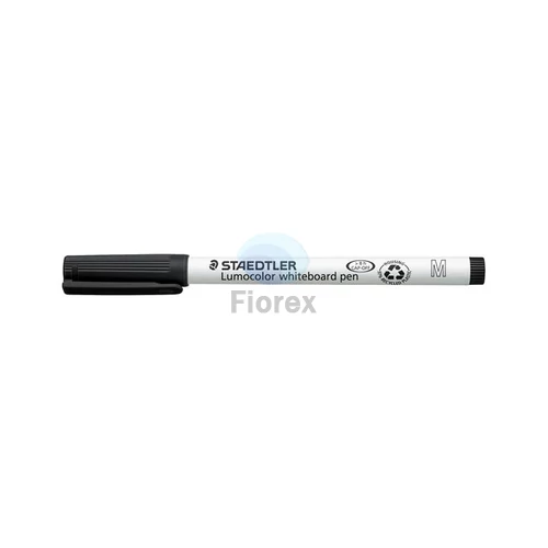 Táblamarker, 1 mm, M, kúpos, STAEDTLER "Lumocolor 301", fekete