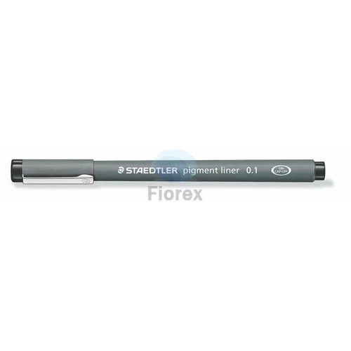 Tusfilc, 0,1 mm, STAEDTLER "Pigment Liner 308", fekete