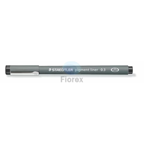 Tusfilc, 0,3 mm, STAEDTLER "Pigment Liner 308", fekete