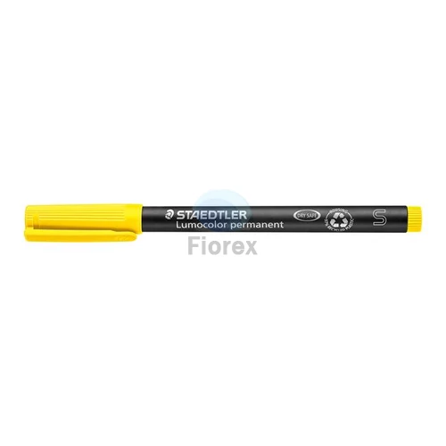 Alkoholos marker, OHP, 0,4 mm, STAEDTLER "Lumocolor® 313 S", sárga