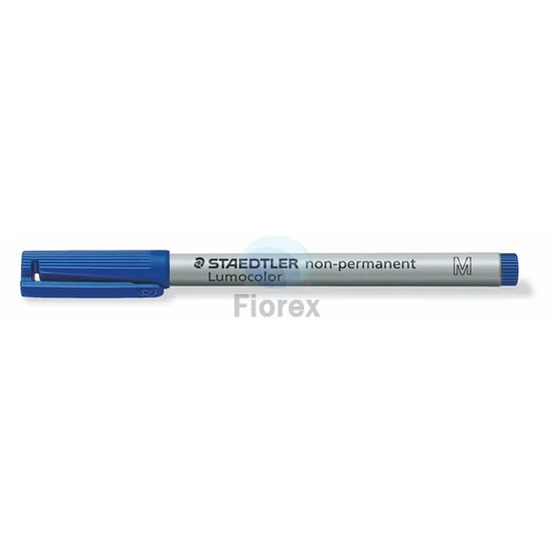 Alkoholmentes marker, OHP, 1 mm, STAEDTLER "Lumocolor® 315 M", kék