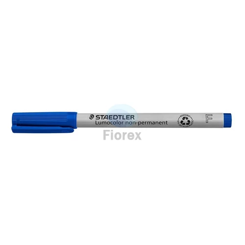 Alkoholmentes marker, OHP, 0,6 mm, STAEDTLER "Lumocolor® 316 F", kék