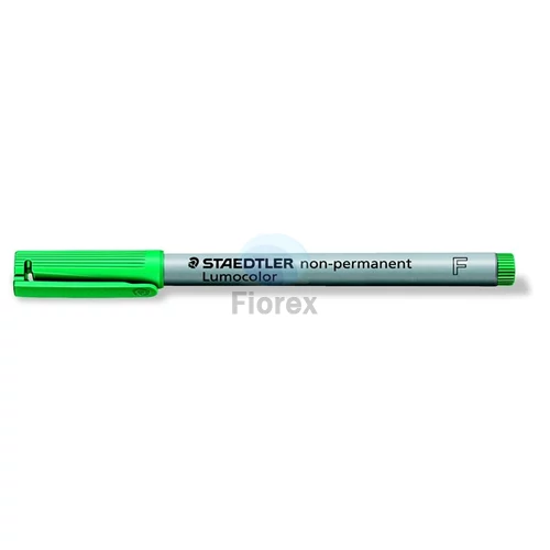 Alkoholmentes marker, OHP, 0,6 mm, STAEDTLER "Lumocolor® 316 F", zöld