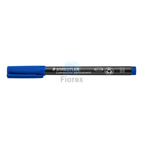 Alkoholos marker, OHP, 1 mm, STAEDTLER "Lumocolor® 317 M", kék