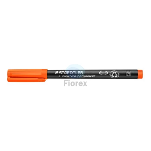 Alkoholos marker, OHP, 1 mm, STAEDTLER "Lumocolor® 317 M", narancssárga