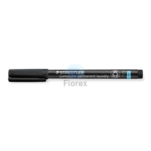 Textil jelölő alkoholos marker, 0,6 mm, kúpos, STAEDTLER "Lumocolor® laundry 319 LM", fekete