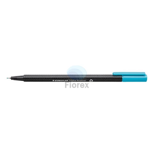 Tűfilc, 0,3 mm, STAEDTLER "Triplus 334", vízkék