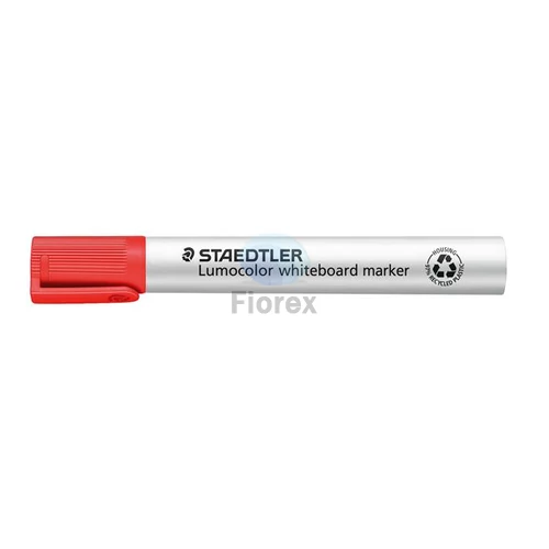 Táblamarker, 2 mm, kúpos, STAEDTLER "Lumocolor® 351", piros