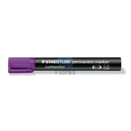 Alkoholos marker, 2 mm, kúpos, STAEDTLER "Lumocolor® 352", lila