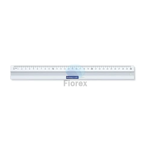 Vonalzó, alumínium, 30 cm, STAEDTLER "Mars 563"