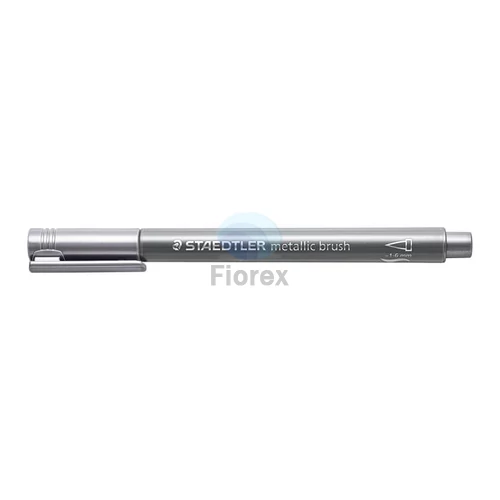 Dekormarker, 1-6 mm, STAEDTLER "8321", ezüst
