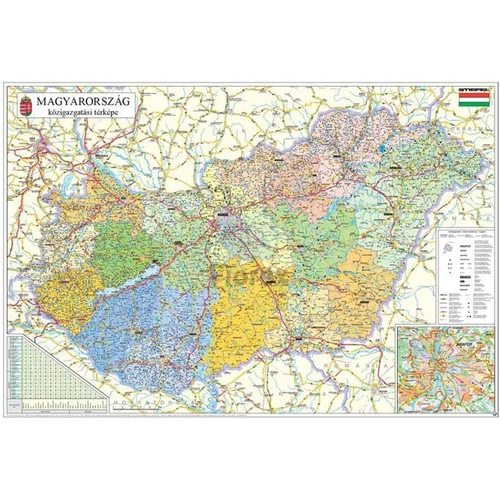 Könyökalátét, kétoldalas, STIEFEL "Magyarország Közigazg./ Mo. autótérkép" Könyökalátét, kétoldalas, STIEFEL "Magyarország Közigazg./ Mo. autótérkép"