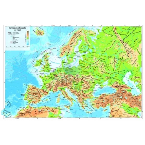 Könyökalátét, egyoldalas, STIEFEL "Európa dombozata"