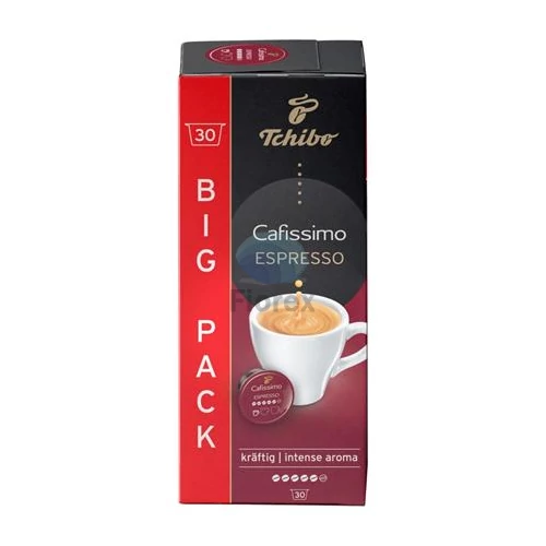 Kávékapszula, 30 db, TCHIBO "Cafissimo Espresso Intense"