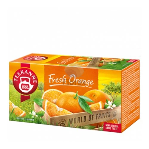 Gyümölcstea, 20x2,25 g, TEEKANNE "Fresh orange"