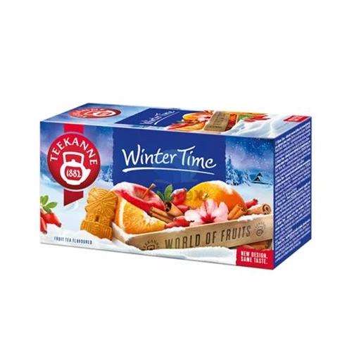 Gyümölcstea, 20x2,5 g, TEEKANNE "Winter time" fahéj