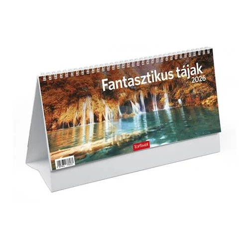 Naptár, asztali, álló, TOPTIMER "Fantasztikus tájak"