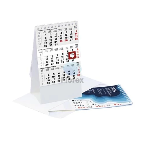 Naptár, speditőr, asztali, TOPTIMER