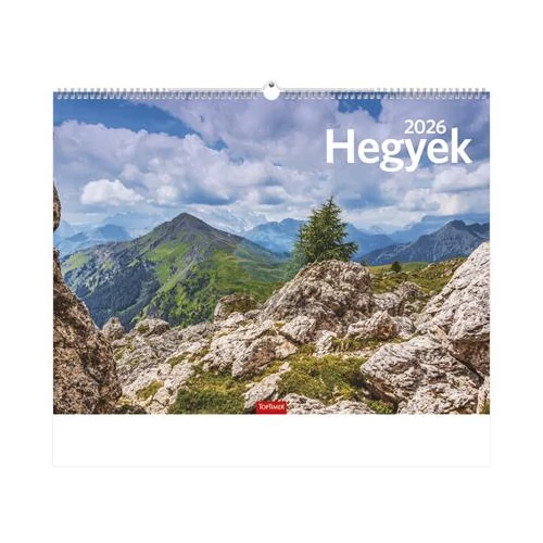 Naptár, fali, TOPTIMER, "Hegyek"