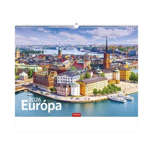 Naptár, fali, TOPTIMER, "Európa"