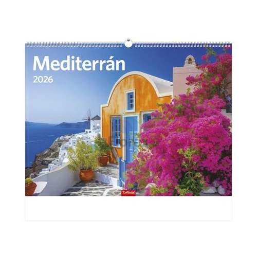 Naptár, fali, TOPTIMER, "Mediterrán"