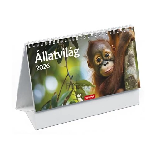 Naptár, asztali, álló, TOPTIMER, "Állatvilág"