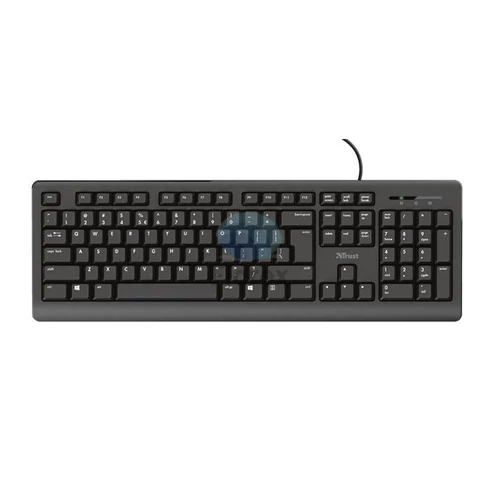 Billentyűzet, vezetékes, USB, HUN, TRUST "Primo"