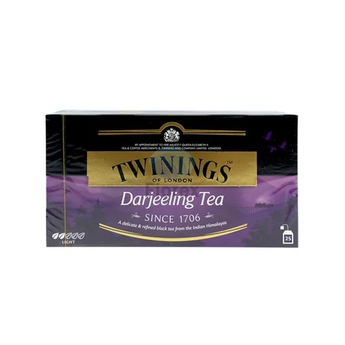 Fekete tea, 25x2 g, TWININGS "Darjeeling"