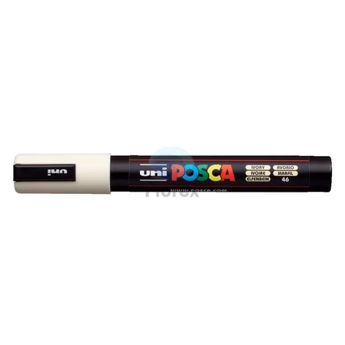 Dekormarker, 1,8-2,5 mm, UNI "Posca PC-5M", barack