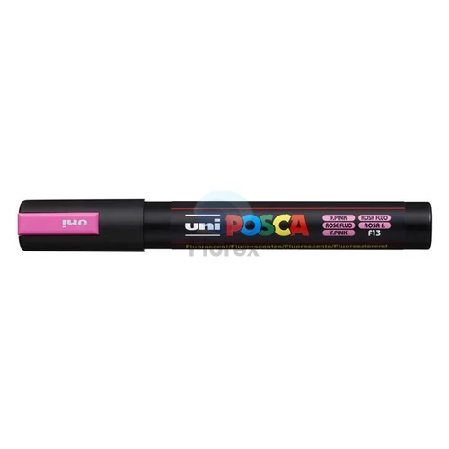 Dekormarker, 1,8-2,5 mm, UNI "Posca PC-5M", fluor rózsaszín
