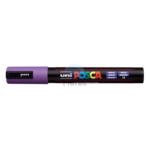 Dekormarker, 1,8-2,5 mm, UNI "Posca PC-5M", lila