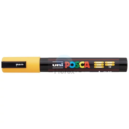 Dekormarker, 1,8-2,5 mm, UNI "Posca PC-5M", okker