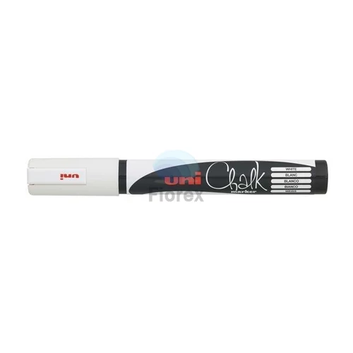Krétamarker, 1,8-2,5 mm, UNI "PWE-5M", fehér