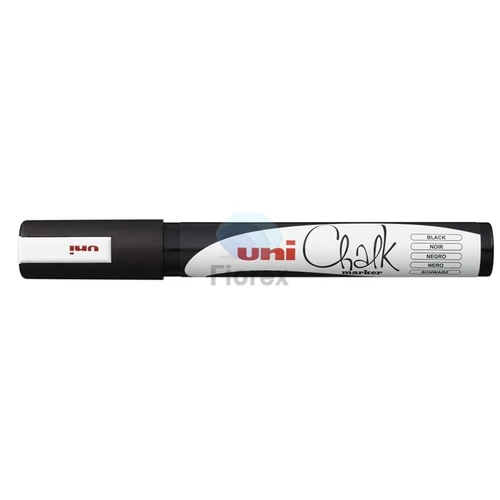 Krétamarker, 1,8-2,5 mm, UNI "PWE-5M", fekete