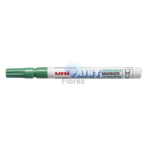 Lakkmarker, 0,8-1,2 mm, UNI "PX-21", zöld