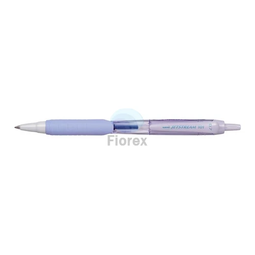 Golyóstoll, 0,38 mm, nyomógombos, UNI "SXN-101FL ", levendula